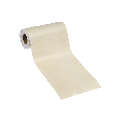 PATIKIL Self Adhesive Wood Grain Repair Tape 33'x 3", Multi-Use Realistic Wood Grain Repair Patch for Furniture Floor Door Table Chair Windows Handicraft DIY, Yellow Teak