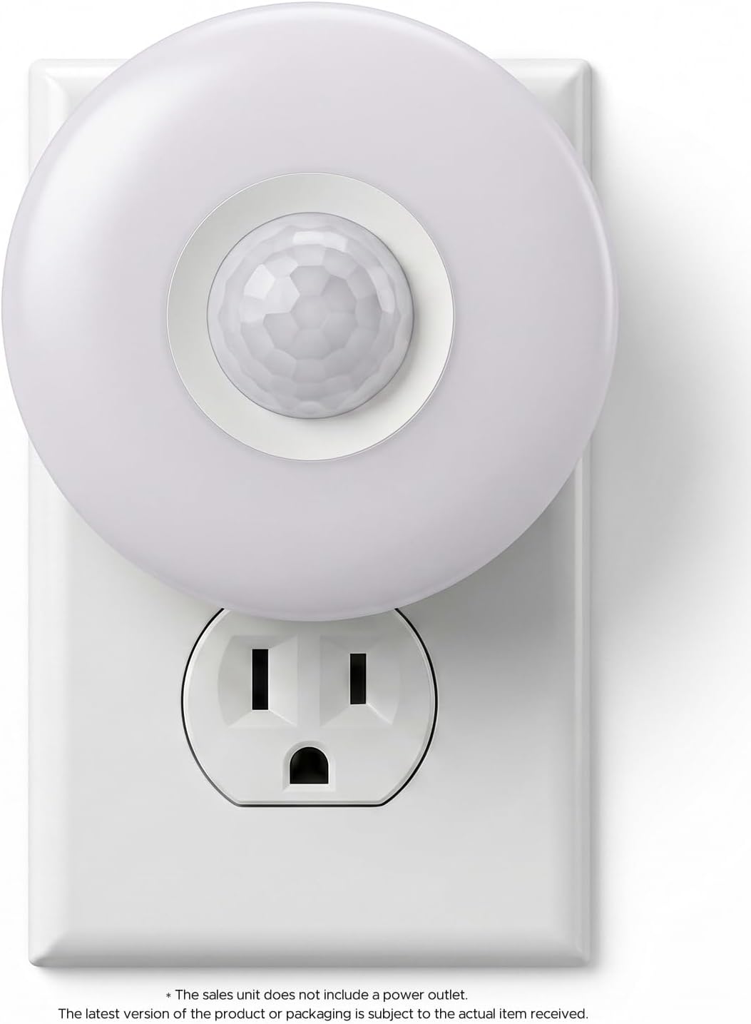 YELKO Motion Sensor Night Light - Plug in 3000K Warm White Anti-Glare LED Nightlight, Ultra Bright Cozy Soft Glow Not Dazzling for Hallway, Stairs, Garage, Bedroom, Bathroom, Garage, Kitchen, 2 Pack