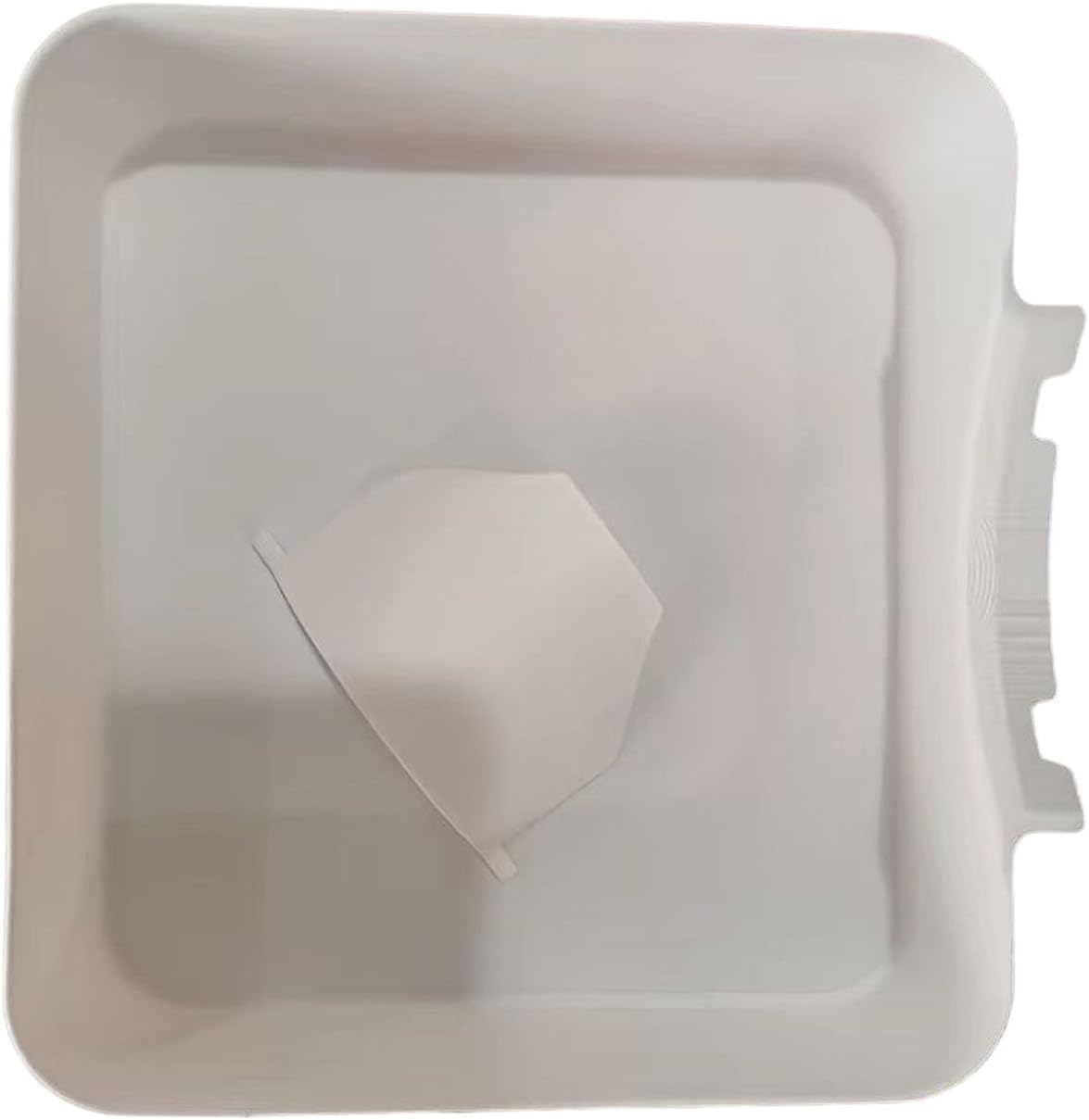 Washer Drip Pan, Universal Front-Load Washing Machine Drain Pan, Washing Machine Drainage Tray, Leak-Proof Easy Install Drain Funnel Water Catch Tray, Protect Floors Stay Dry, Stop Leaks (1PC)