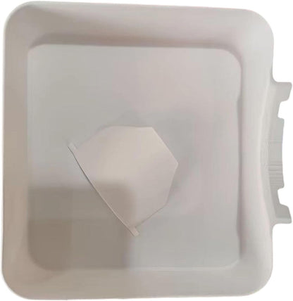 Washer Drip Pan, Universal Front-Load Washing Machine Drain Pan, Washing Machine Drainage Tray, Leak-Proof Easy Install Drain Funnel Water Catch Tray, Protect Floors Stay Dry, Stop Leaks (1PC)