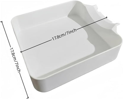 Washing Machine Drain Tray, Washing Machine Filter Drain Tray, Universal Front-Load Washing Machinedrain Pan, For Basements, Apartments, Mobile Homes, Garages, And Rentals，1set