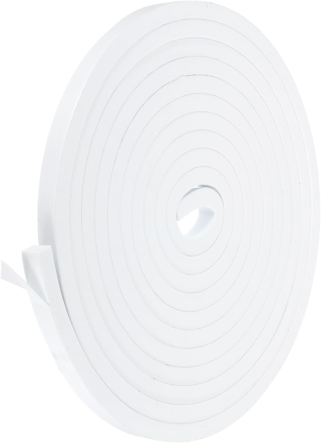 PATIKIL Weather Stripping Door Seal Strip, 3/8 Inch x 1/4 Inch x 32 Ft Self Adhesive Soundproof High Density Foam Tape Insulation for Door Window Air Conditioning, White - Colors A