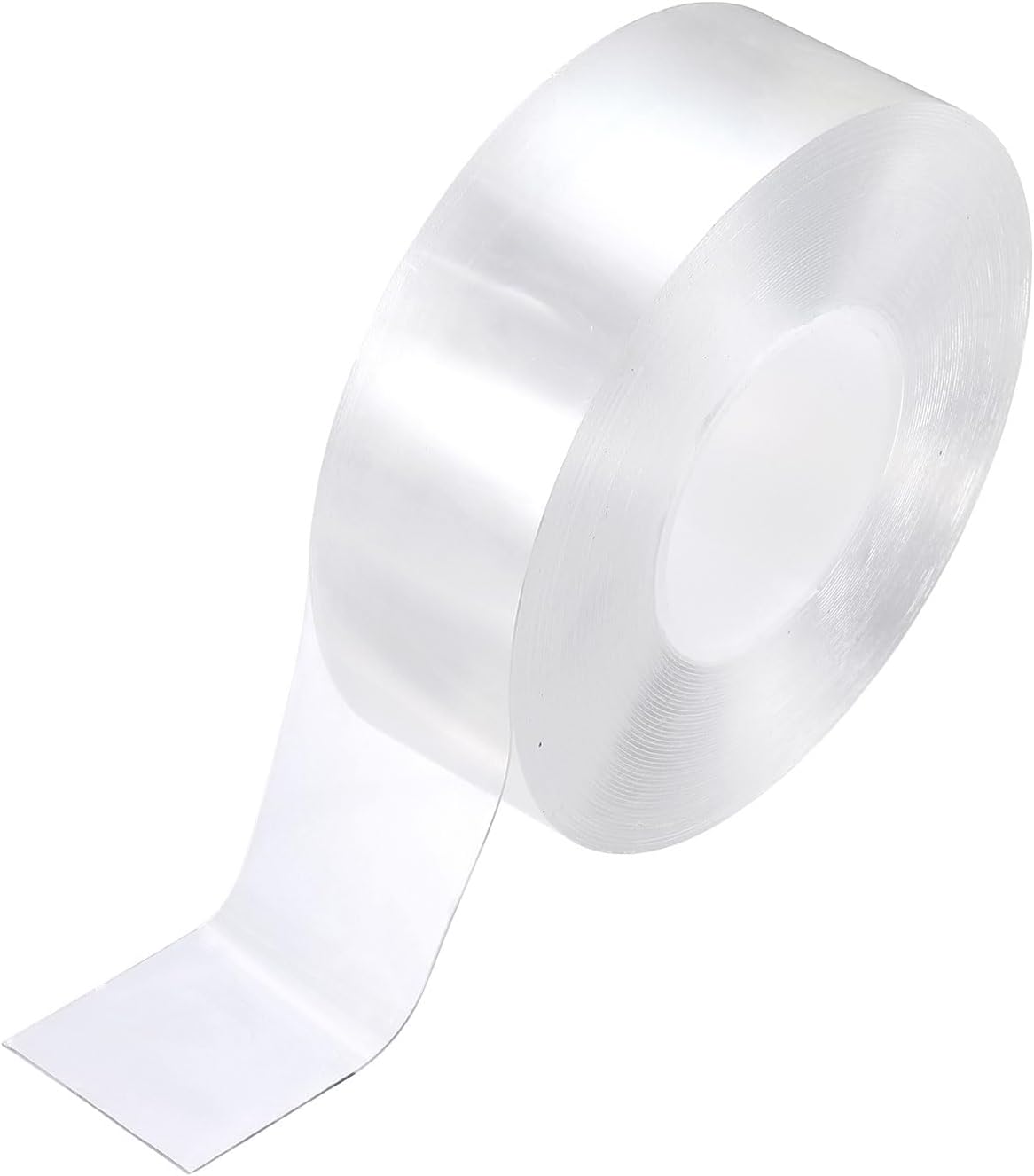 PATIKIL Clear Edge Protector Strip, 0.8 in x 9.8 ft Table Edge Protector Self Adhesive Cabinet Soft Corner Guard for Furniture Countertop Kitchen Wall Window