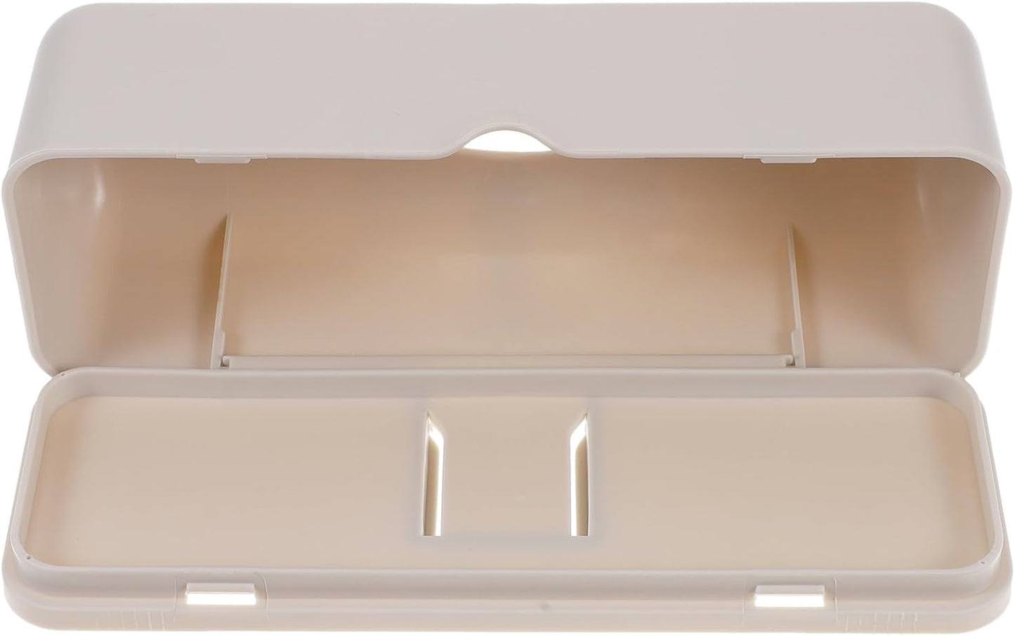 Cabilock Wall Mounted Plastic Bag Holder Trash Bag Dispenser Roll Holder Grocery Bag Storage Dispenser Hanging Over Cabinet Door Under Sink Bag Saver for Kitchen Bathroom White