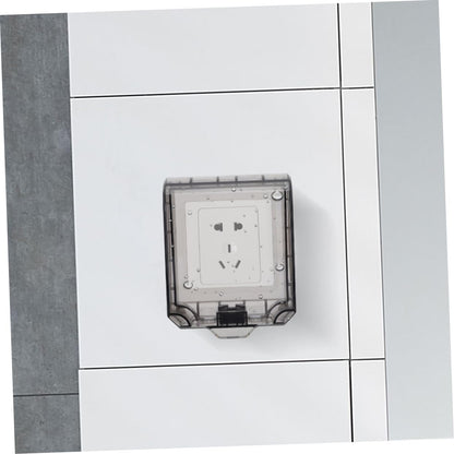 Outanaya Waterproof Outdoor Socket Cover In-Use Design Weatherproof Electrical Outlet Protection for GFCI and Decorator Outlets 1 Set