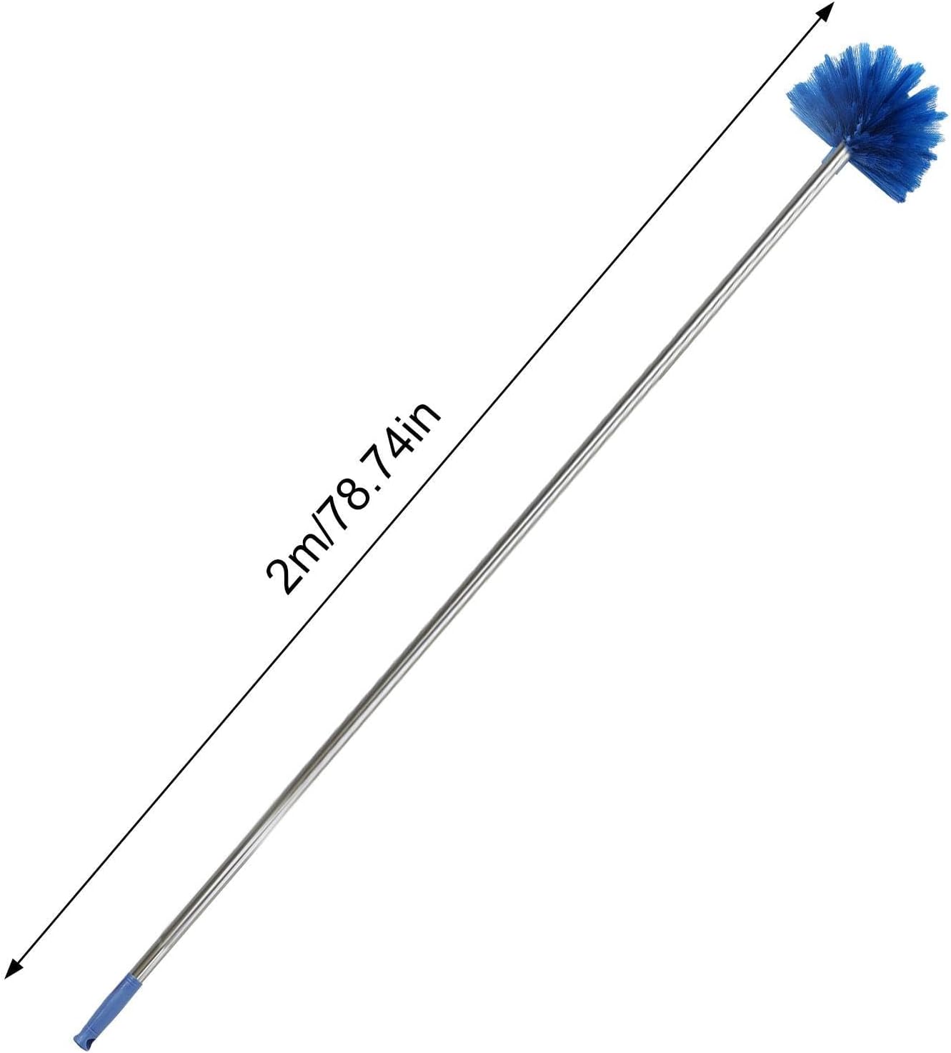 Extendable Ceiling Duster – Heavy-Duty Cobweb Brush with Telescoping Pole, Easy Reach for High Ceilings, Car Interiors, and Window Cleaning | Ideal for Home, Office, and Industrial Maintenance Tasks