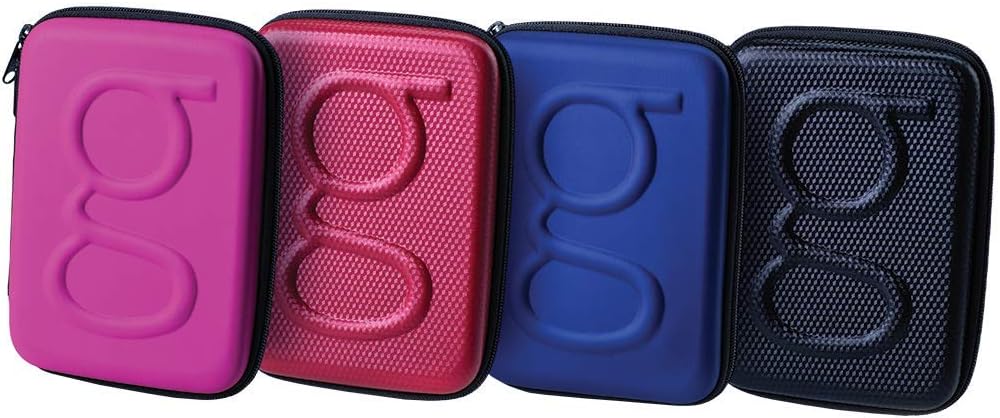 Diabetes Travel Case Hard Shell, Storage Organizer for Glucose Monitor Kit, Insulin Pen, Blood Sugar Test Strips, Syringe, Needles and Other Diabetic Care Supplies - Premium & Durable Hard Case, Pink