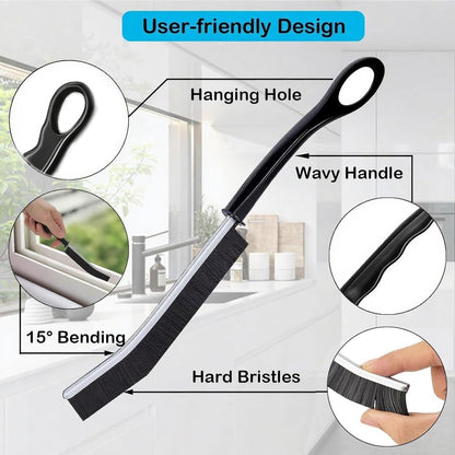 9 Pack Crevice Cleaning Brush Set, Scrub Brushes for Cleaner Hard Bristle Cleaning Brushes for Household Use, Cleaning Supplies for Kitchen, Bathroom, Corner, Sink, Cup, Bottle