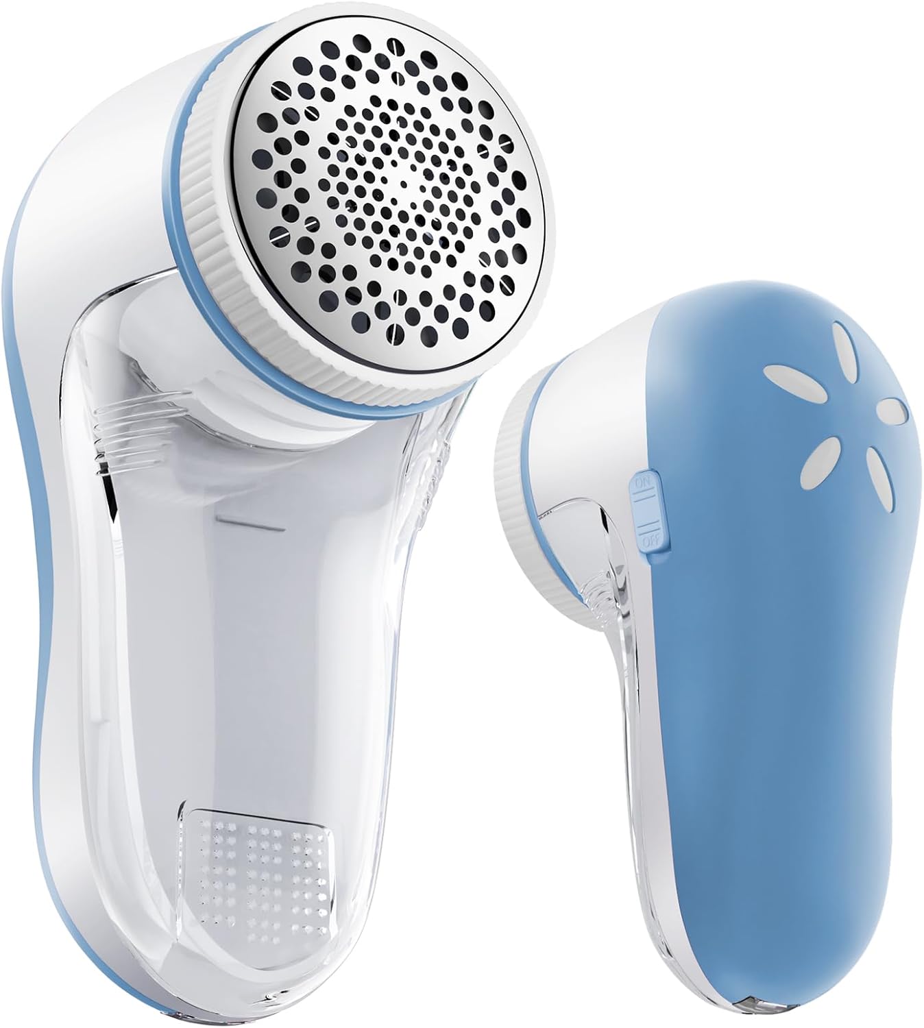 POPCHOSE Fabric Shaver, Lint Shaver for Clothing, Electric Lint Remover with 6-Leaf Blades, Sweater Defuzzer, Clothes Shaver for Couch, Furniture, Blanket, Remove Pilling, USB Rechargeable