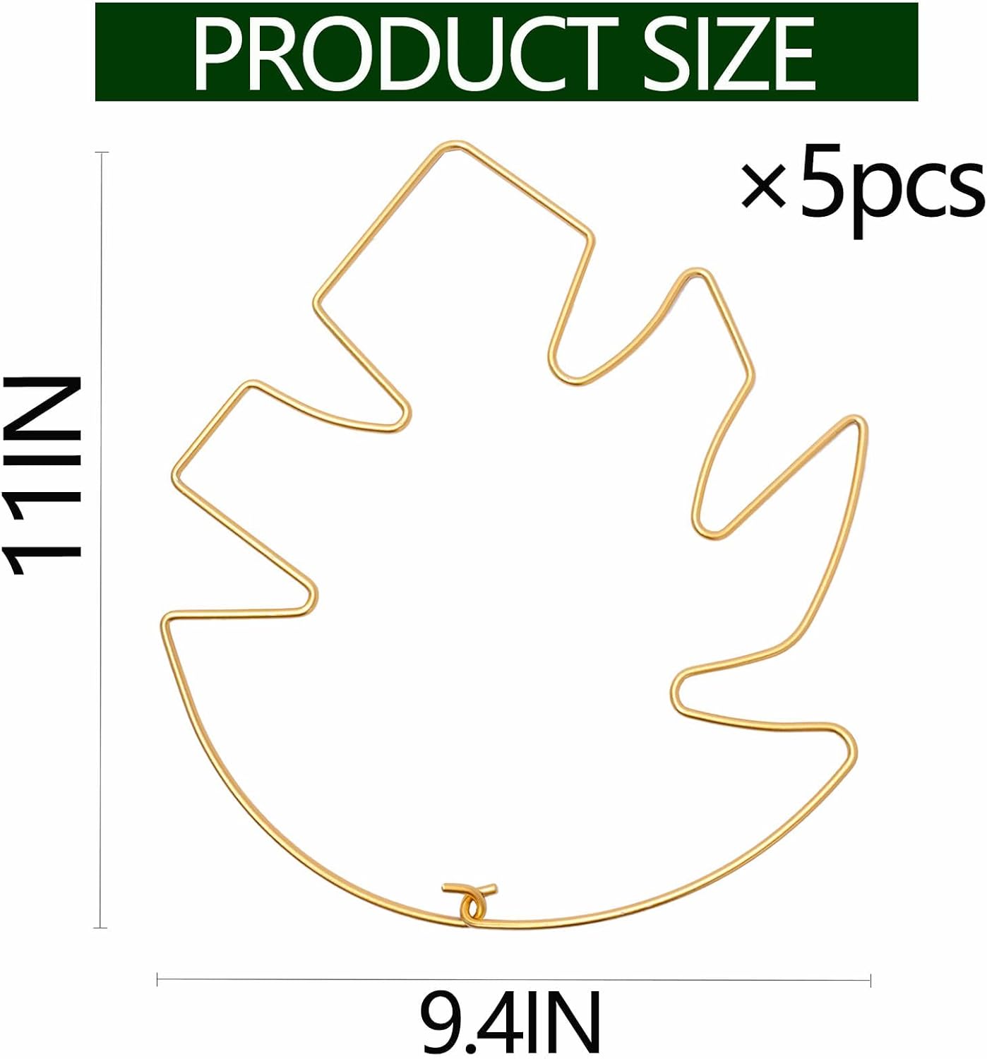 Yohsnor Monstera Plant Stem Support System - 5 Piece Set (5.5x4.7in) | Durable Plant Support Stakes for Climbing Plants & Fishbone Cactus | Ideal Leaf Stabilizer for Indoor Plants & Monstera Care
