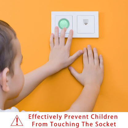 Pure Blue Color Outlet Covers Baby Proofing - Plug Covers for Electrical Outlets, Child Proof Socket Covers, Baby Safety Products for Home, Office