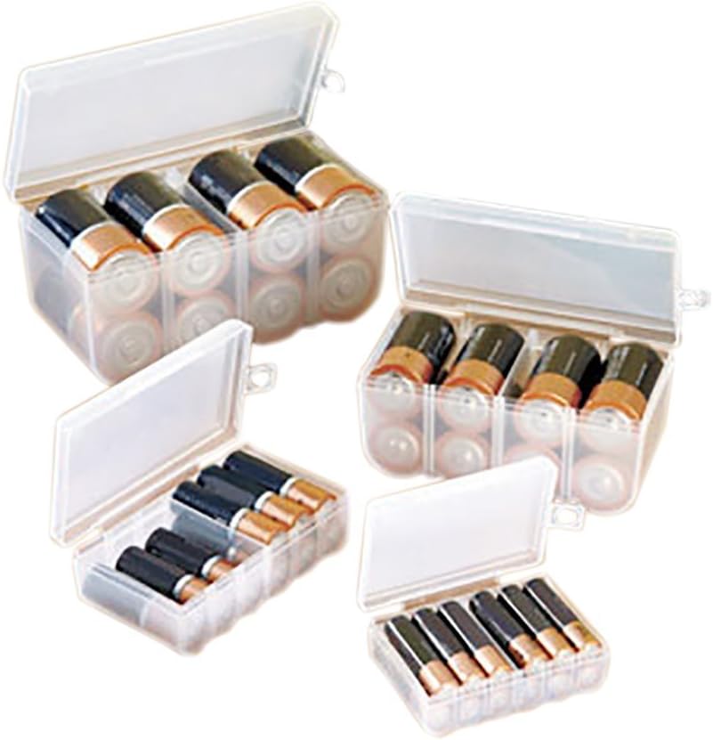 Battery Storage CASE Set (4PC Set for All of Your Battery Storage Needs!)