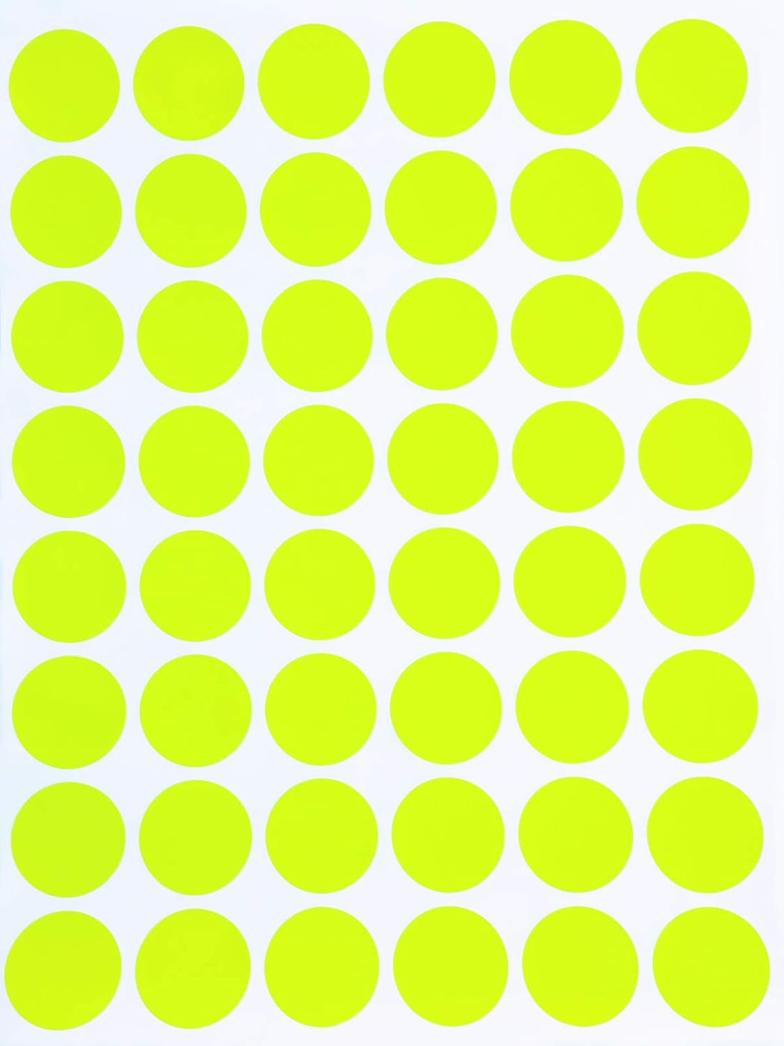Royal Green Dot Sticker 11/16" Inch (17mm) Colored Labels in Purple - 2400 Pack - Colors B