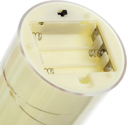 Blue Flameless Candles with Remote, Real Wax Glass Battery Operated Candles with Timer, LED Pillar Candle for Bedroom Home Wedding Birthday Party Fall Halloween Christmas Decorations, Set of 3