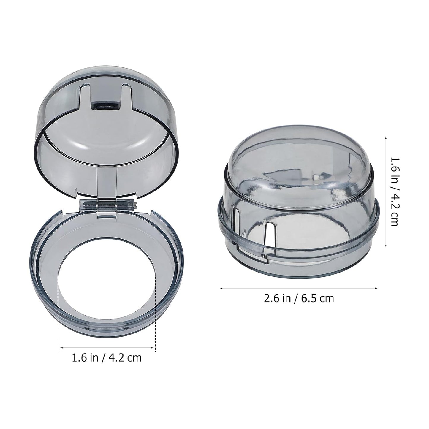 PATKAW 4pcs Stove Knob Covers Child Safety for Electric Stove Top Stove Baby Proof Safety Guards