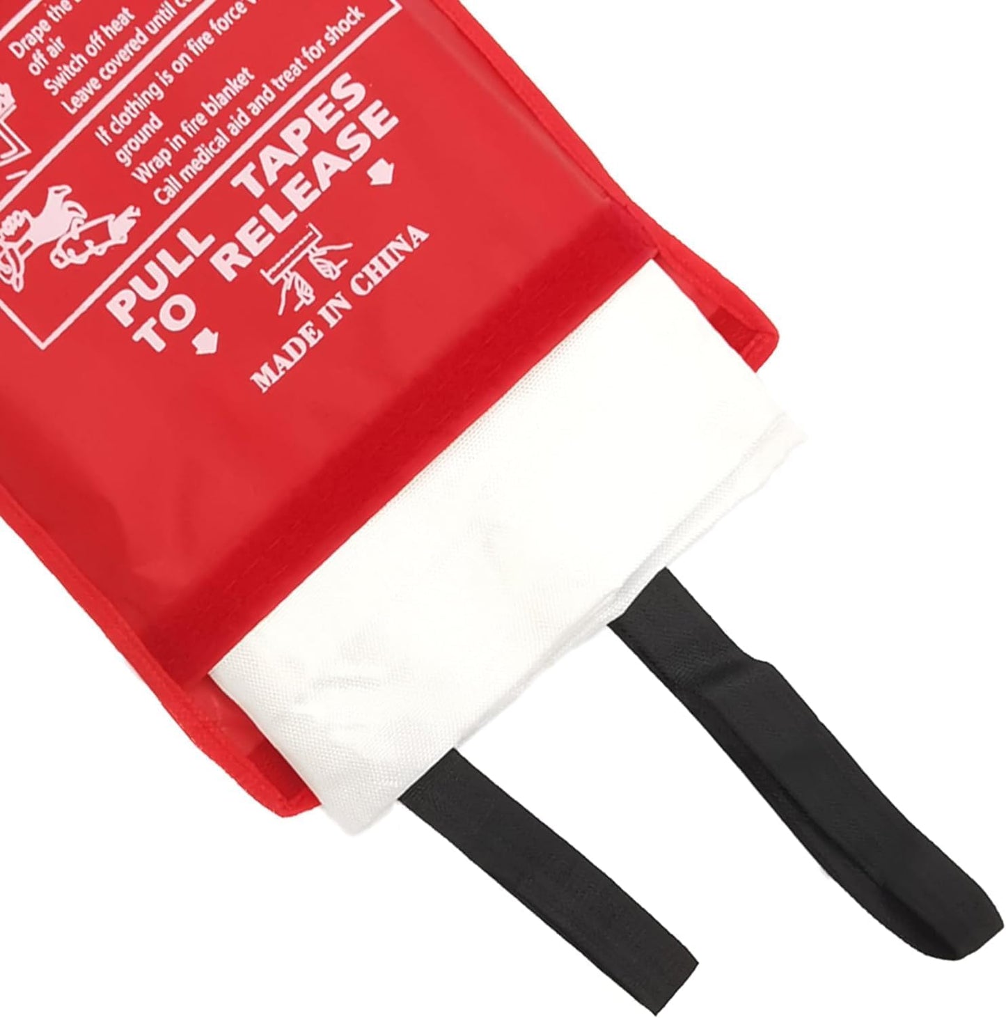 Blankets 8 Packs with Gloves. High Heat-Resistant fire Blankets for Home Security, Kitchen and Camping, Emergency fire Blankets for Home and Kitchen,
