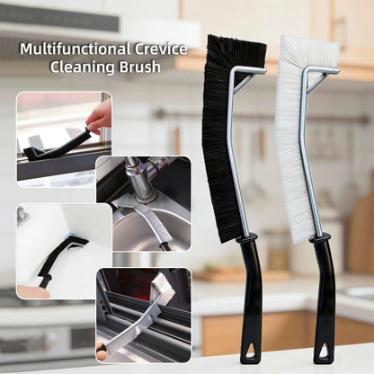 Crevice Cleaning Brush, Hard-Bristled Grout Brush，2026 New Multifunctional Gap Cleaning Brush Tool，Dead Corners Brushes for Bathroom Kitchen Tiles Window Door Slots，2pcs