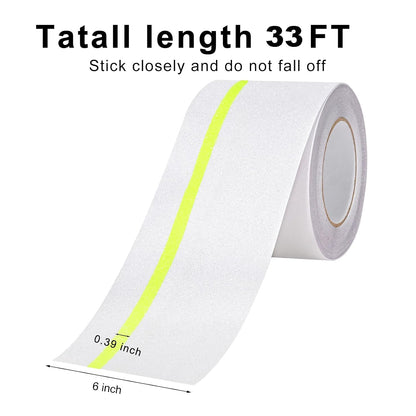 Qingluan Grip Tape, Heavy Duty Anti Slip Tape for Stairs Outdoor/Indoor Waterproof 4" x 33 ft, Safety Non-Slip Roll for Stair Step Traction Treads Stair Non Slip Strips Grey