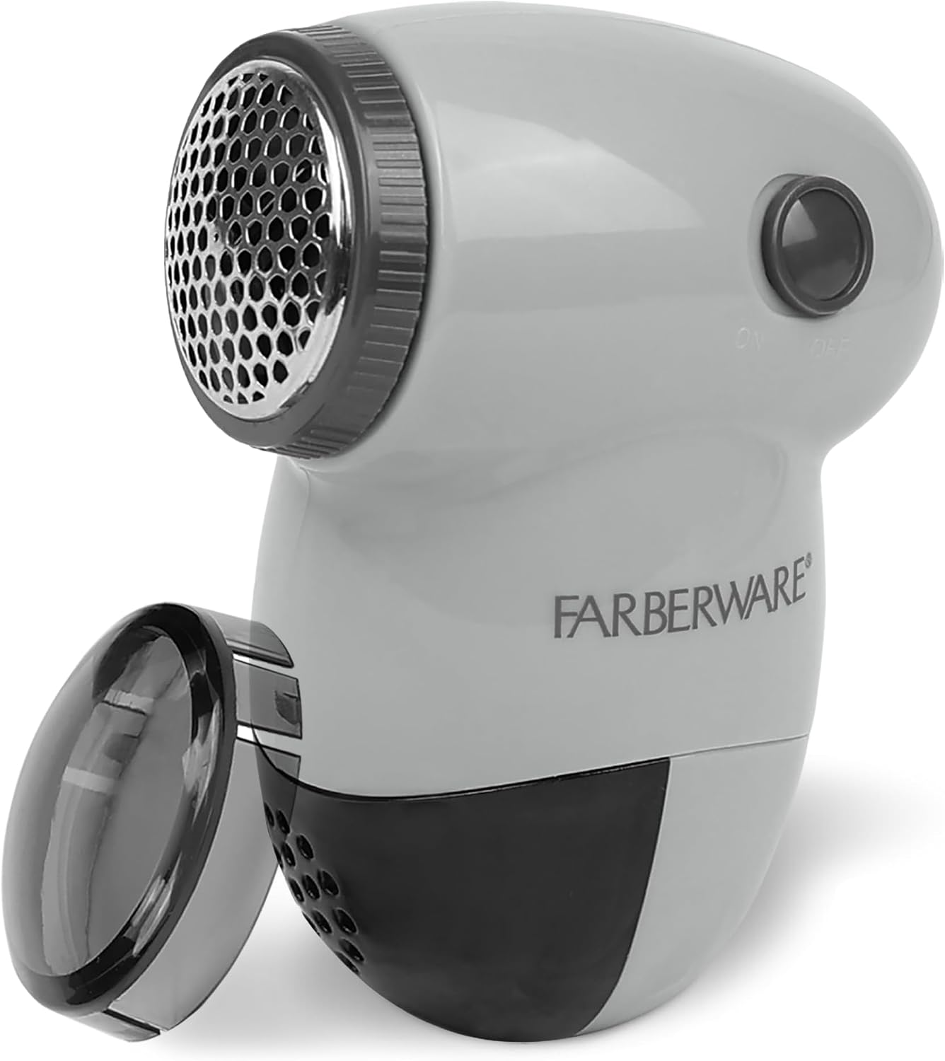 Farberware Fabric Shaver & Lint Remover for Clothes – Battery Operated Lint Shaver with Triple Blades, Sweater Shaver to Remove Pilling for Clothing, Couch, Furniture, Fuzz, Lint Balls