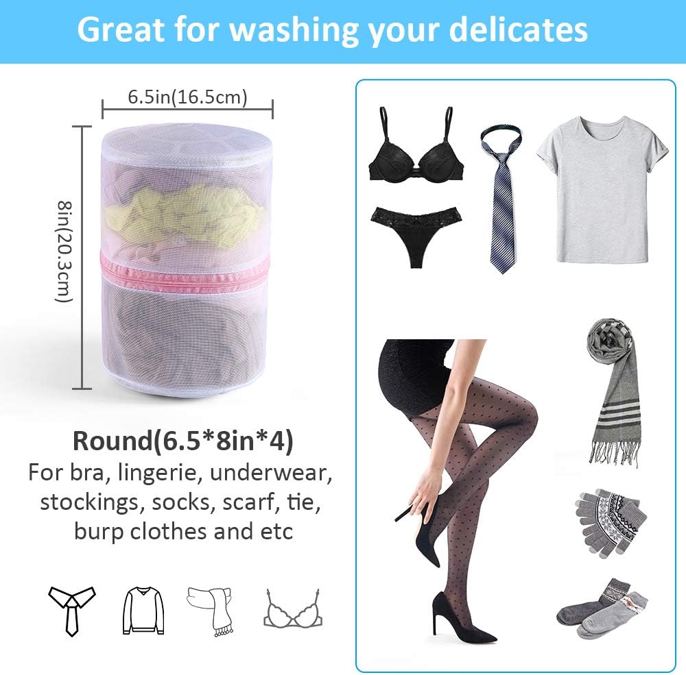 GOGOODA Mesh Laundry Bags for Delicates Durable Protective Wash Bags | Travel Storage Bags for Intimates Lingerie, 3PCS（3XXL）