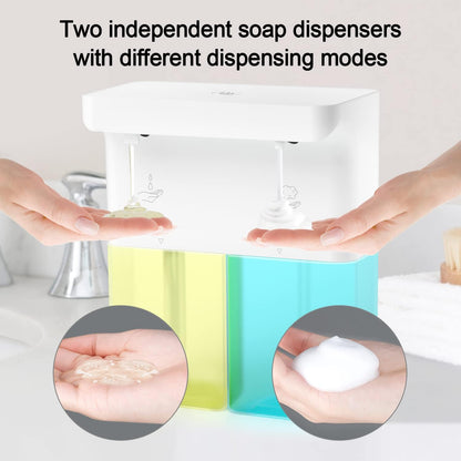 Automatic Soap Dispenser Touchless Foaming: Soap Dispenser Rechargeable for Bathroom
