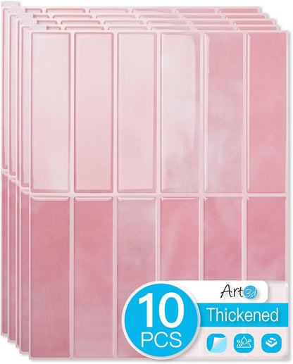 Art3d 11.4 x 9 Inch Heavy-Duty Peel and Stick Backsplash for Home Décor, 10-Pack PVC Wall Tiles for Kitchen Countertop, Green