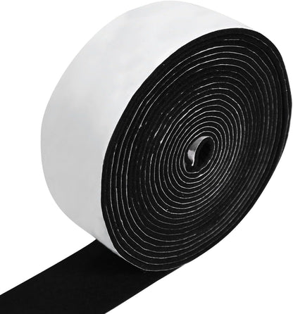 Felt Strips with Adhesive Backing, 1.96" x 16.4 ft Self Adhesive Felt Tape | Non-Slip Cuttable Furniture Pads for Chair Legs, Table, Sofa,Protects Hardwood Floors From Scratches Cuttable to Fit Any Size