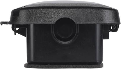 Intermatic WP5100BL Extra Duty Plastic Weatherproof Cover, 2.75-Inch Single Gang, Black