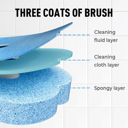 Disposable Toilet Brush, 2026 New Toilet Brush Holder, Compact Wall Mounted Toilet Brush for Modern Bathrooms, Hygienic Toilet Cleaner for Families (Gray+18PCS Brush Heads)