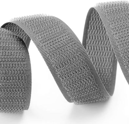 1 inch Black Hook and Loop Tape 1 Yd Self Adhesive Tape Sticky Back Heavy Duty Fastener Ideal for Window Fixing Net Carpets DIY Project Handmade Craft Home Office