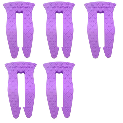 Universal Stove Knob Locks(5 Pack Purple) Child Proof Gas Stove Safety Lock with Key, Easy Install No Tools Needed, Heat Resistant Baby Proofing Essentials for Kitchen Cooktop