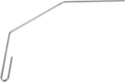 Deep Fryer Cleaning Brush – L-Shaped High-Temp Commercial Kitchen Tool - Heavy Duty Brass Bristles - Heat Resistant to 750F for Food Debris - Deep Fryer Cleaner - Made in USA by FryOilSaver Co. B53C