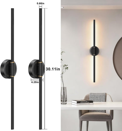 Battery Operated Wall Sconces Set of 2, Dimmable 6000mAh Rechargeable Wall Lights, LED Wall Lamp with Remote Control