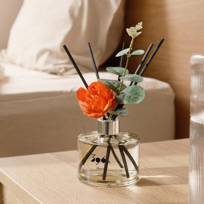 396 st. Rose Flower Reed Diffuser, Vanilla Lavender, 200ml(6.7oz) / Reed Diffuser Sets, Home Fragrance, Scented Oils, Home & Bathroom Décor