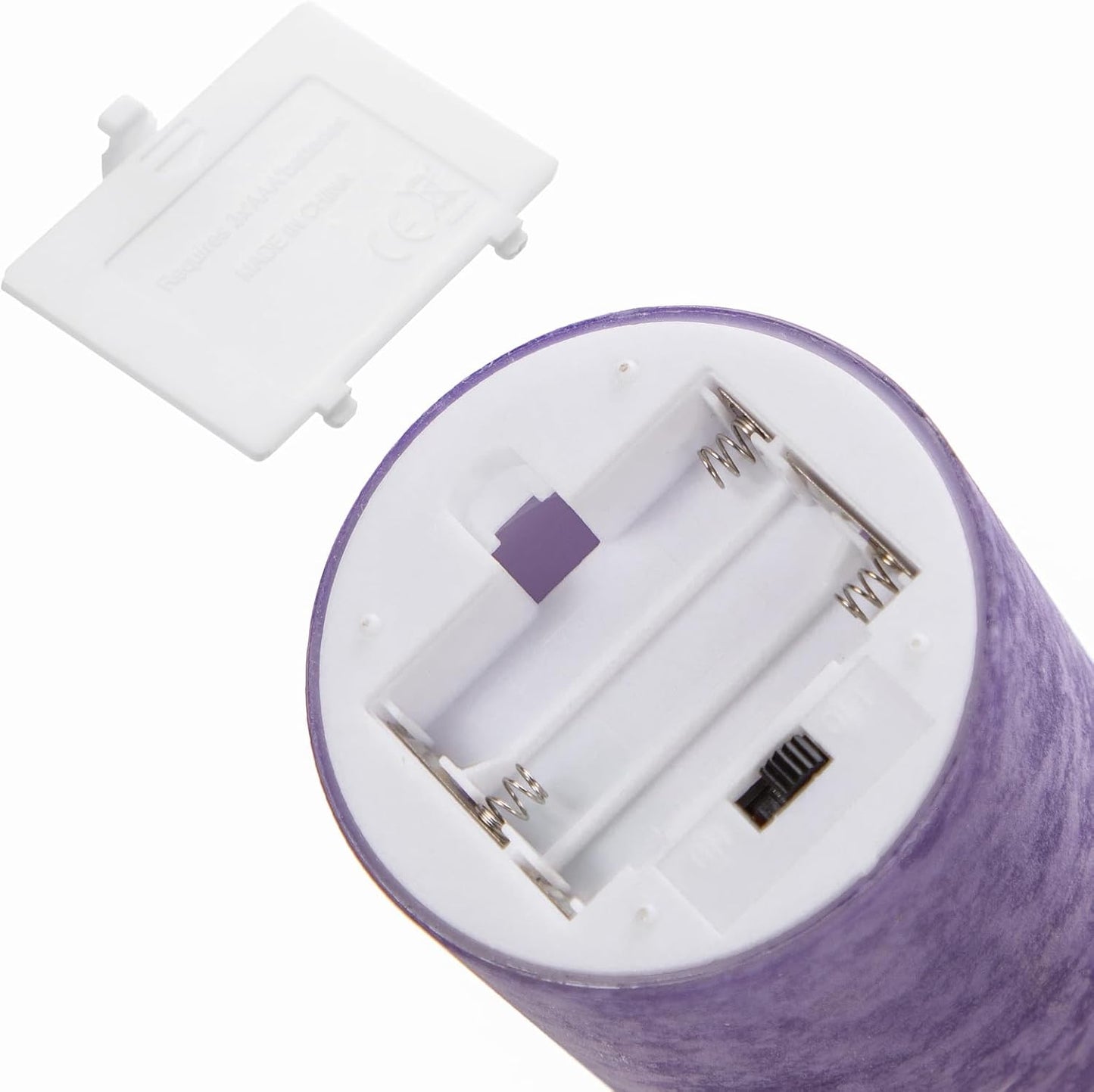 Blue Flameless Candles with Remote, Real Wax Glass Battery Operated Candles with Timer, LED Pillar Candle for Bedroom Home Wedding Birthday Party Fall Halloween Christmas Decorations, Set of 3
