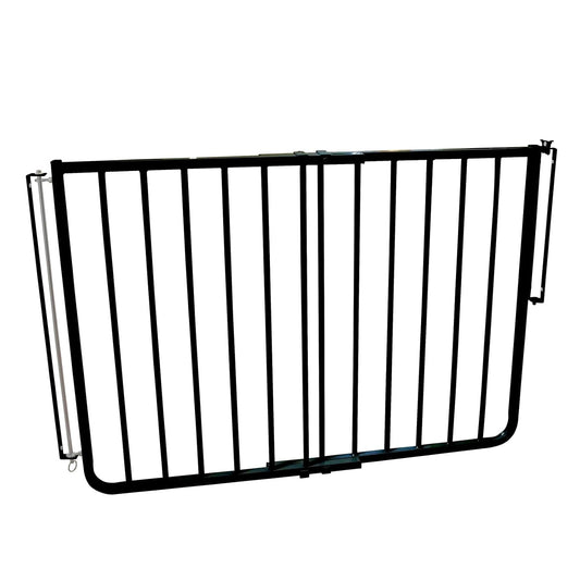 Cardinal Gates SS30 Stairway Special Baby Gate for Top of Stairs - Adjustable Indoor Dog Gate - Aluminum Metal Safety Gate for Kids & Pets - 27 to 42.5 Inches Wide - White