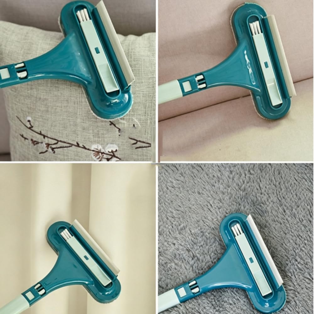2-in-1 Multi-Purpose Cleaning Brush Efficient Cleaning, 2026 Upgraded Window Screen Cleaning Brush, 2-in-1 Window and Screen Cleaning Brush with Extendable Handle for Household (A#)