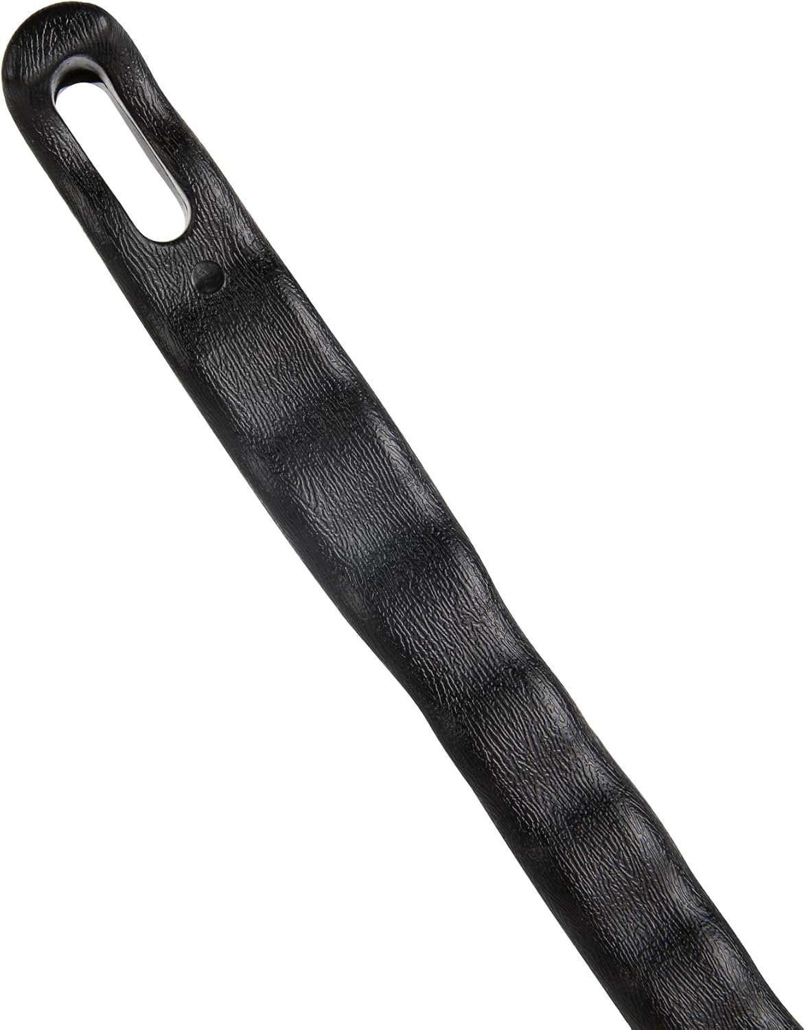 Restaurantware-Clean Tek Professional 10.24 Inch Utility Brush, 1 Heavy-Duty Scrub Brush - Plastic Bristles, Ergonomic Handle, Black Plastic Cleaning Scrub, Ideal for Indoor and Outdoor Cleaning