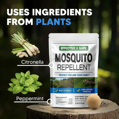 Mosquito Repellent Outdoor Patio, Mosquito Repellent Balls, Mosquitoes Deterrent for Yard, Keep Mosquito Away for Garage/Porch/Camping, Mosquito Control Indoor, Covers up to 120 sq ft-8P