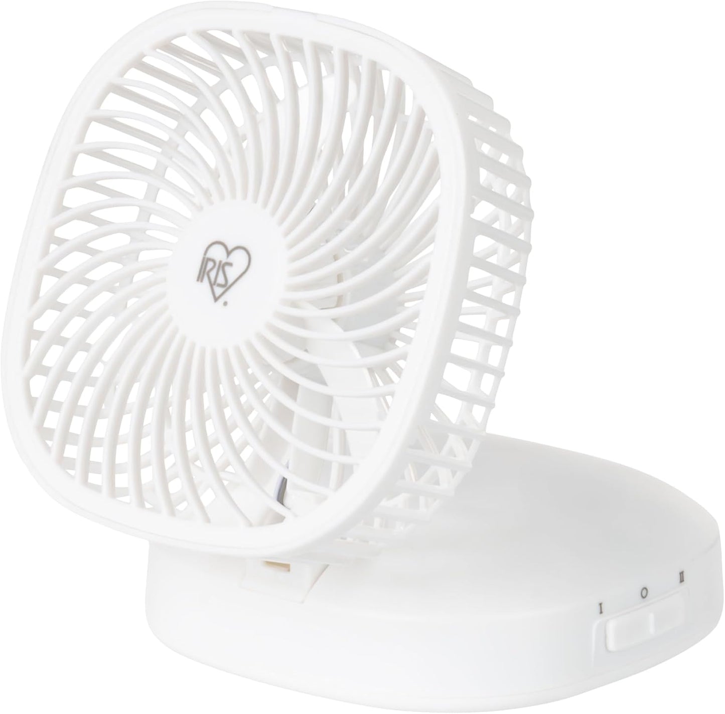 IRIS USA WOOZOO 3.5" Cordless Portable Clip On Fan, USB-C Rechargeable Fan, LED Light, Mosquito Repellent Tray, 360° Tilt, 3 Speeds,Bedside Kitchen Camping Golfing Outdoor Use, Black