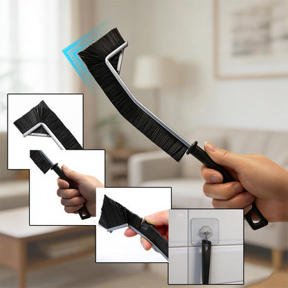 Crevice Cleaning Brush, Hard-Bristled Grout Brush，2026 New Multifunctional Gap Cleaning Brush Tool，Dead Corners Brushes for Bathroom Kitchen Tiles Window Door Slots，2pcs