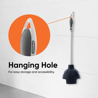 Superio Toilet Bowl Brush and Holder with Under Rim Cleaner for Bathroom, Toilet Brush and Caddy with Non Scratch Bristles and Under Rim Lip Brush