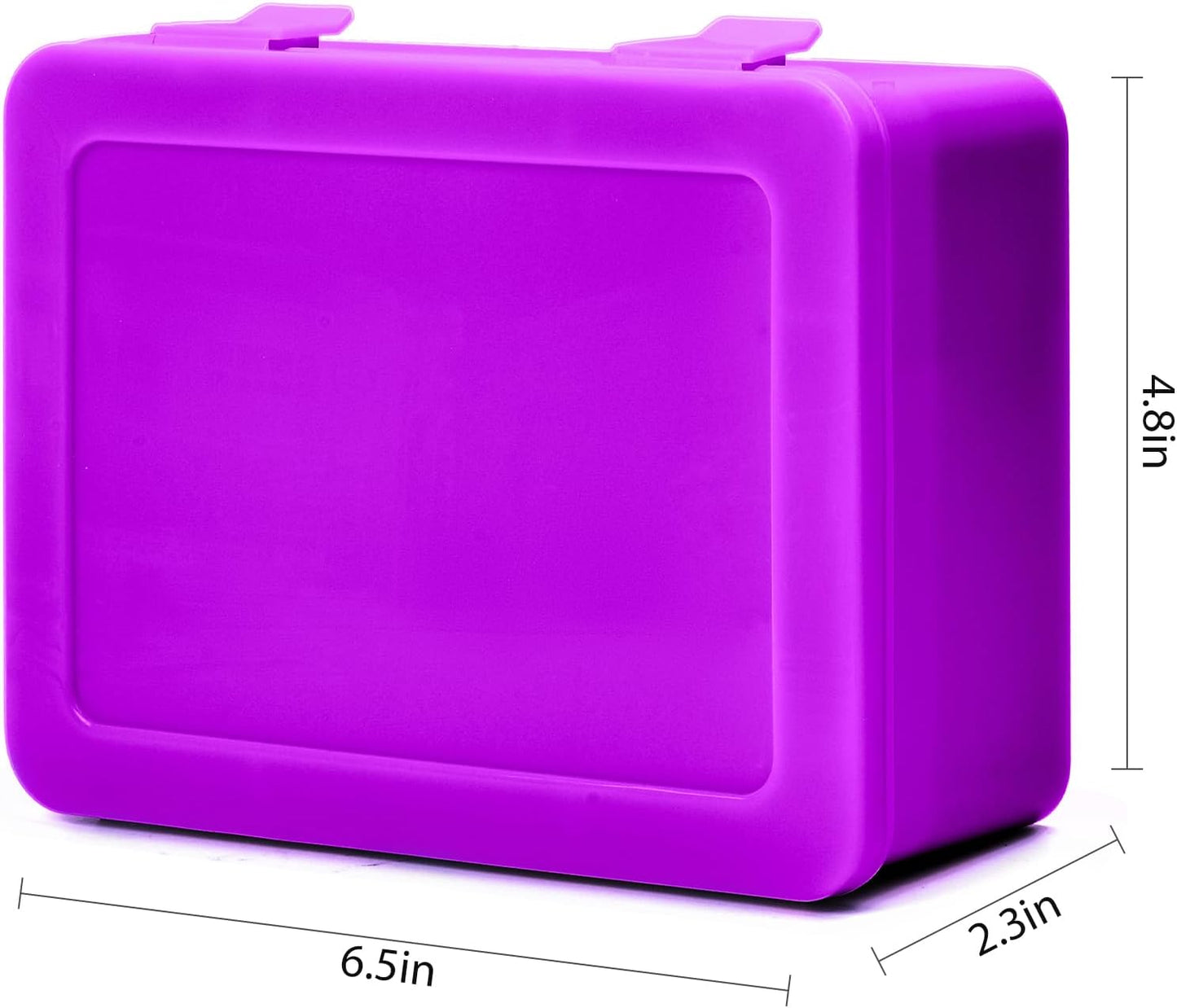 Battery Organizer Storage Box, Garage Case Holder for 24* AA, 30* AAA Batteries (Bag Not Include Batteries Pack) (white)