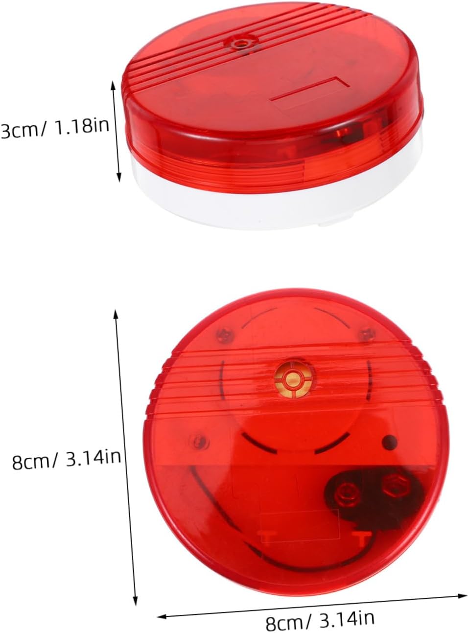 OSALADI Water Leak Detector Alarm System Smart Flood Detection Device for Home Use Reliable Leak Prevention for Basements Bathrooms and Under Sinks