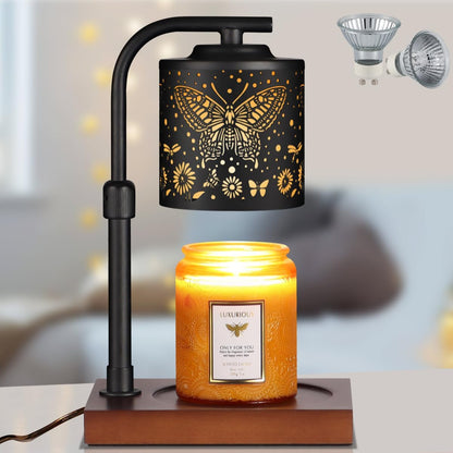 mocosa Candle Warmer Lamp with Adjustable Height Dimmable for New Home Decor Electric Candle Warmer for Jar Candles Birthday Gifts for Women Mom(Hummingbird)