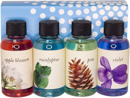 Rainbow and RainMate Eucalyptus Fragrance, Air Freshener (Pack) | 4-Pack, 2 oz Bottles