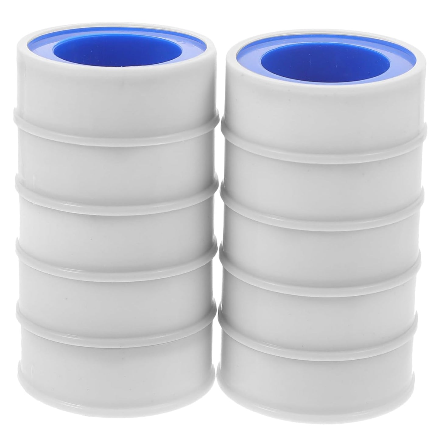 LALAFINA PTFE Sealing Tape for Plumbing 10-Piece Multipurpose Water Leak Repair Sturdy Duct Seal Tape Thread Sealant for Plumbers Waterproof Pipe Sealing Solution