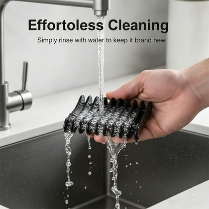 2 Pcs Plastic Bar Soap Holder Soap Tray Non-Slip Soap Saver Self Draining Soap Dish for Bar Soap Clear Soap Dryer for Shower Bathroom Kitchen Restaurant Counter