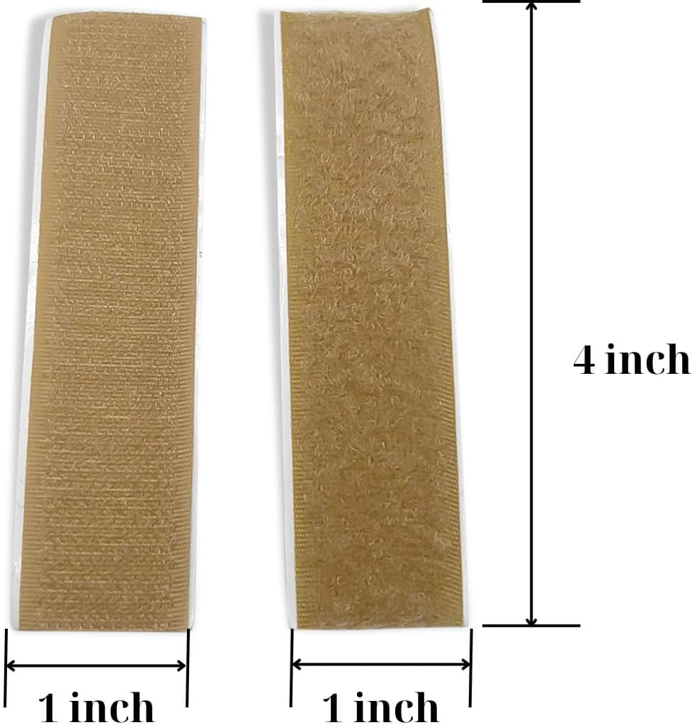 1 inch Black Hook and Loop Tape 1 Yd Self Adhesive Tape Sticky Back Heavy Duty Fastener Ideal for Window Fixing Net Carpets DIY Project Handmade Craft Home Office