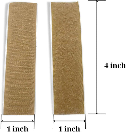 1 inch Black Hook and Loop Tape 1 Yd Self Adhesive Tape Sticky Back Heavy Duty Fastener Ideal for Window Fixing Net Carpets DIY Project Handmade Craft Home Office
